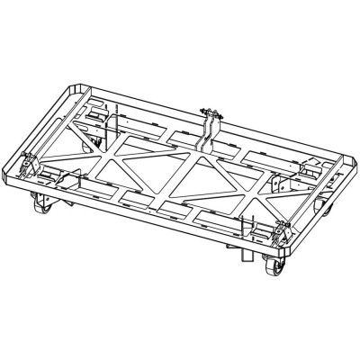 d&b audiotechnik E7490 GSL8/GSL12 4-Пътен Туристическа количка